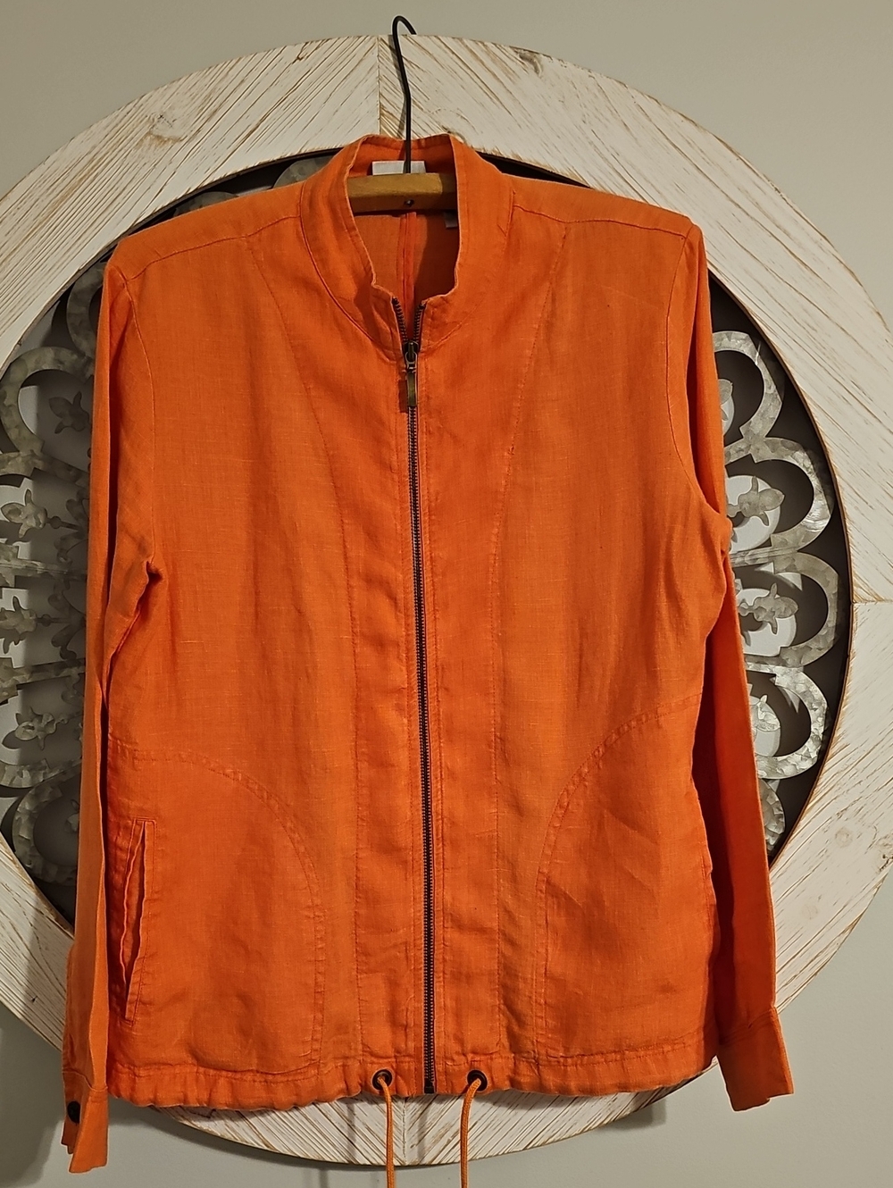 Chicos 100% Linen Jacket